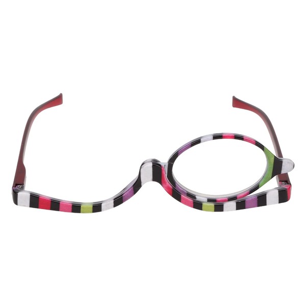 Magnifying Cosmetic Glasses Colorful Rotating Single Lens Makeup Glasses Magnifying