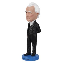 Royal Bobbles James Buchanan 15th President of the United States Collectible Bobblehead Statue