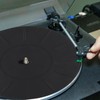 Turntable Platter Mat, 7 Inch Diameter Silicone Turntable Mat Anti-Static