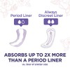 Always Xtra Protection 3-in-1 Daily Liners Extra Long Unscented, 60