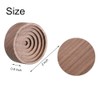 NaYiissi Wood Essential Oil Diffuser, Wooden Aromatherapy Diffuser, Small Round