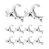 QWORK Aluminum Stage Light Truss Clamp 10 Pack, 1.18" to