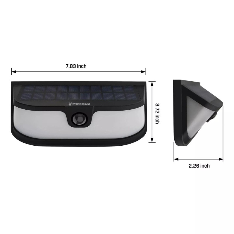Westinghouse 1200 Lumen Solar LED Motion Activated Wall Lights
