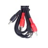 Premium Cord Cable 2x RCA 2x RCA Male / 2