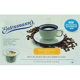 Entenmanns Coffee Single Serve Breakfast Blend, 10 ct