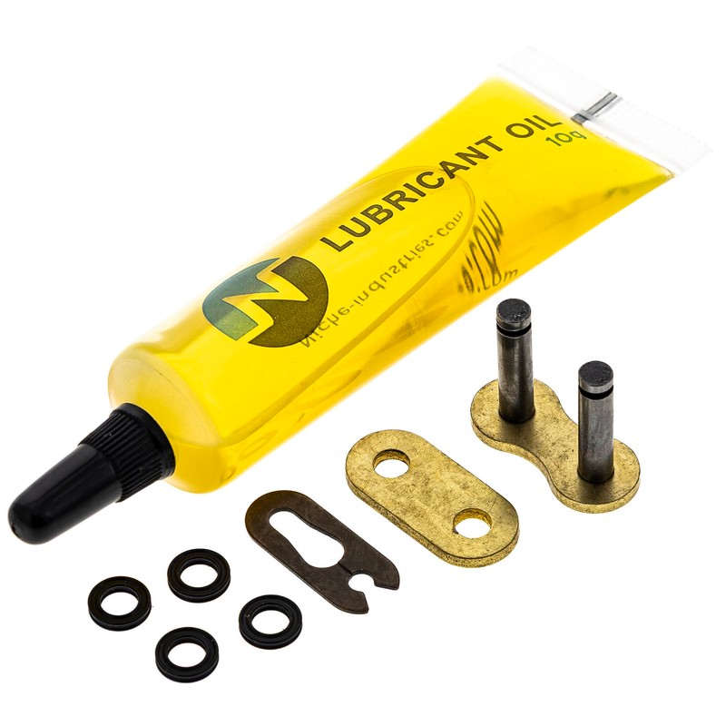 NICHE Gold 420 X-Ring Chain 104 Links With Connecting Master