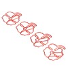 50Pcs Leaf Paper Clips 4 Leaf Clover Design Strong Metal