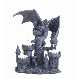 Gifts & Decor Zingz & Thingz Statement Piece Candle Holder, 7.5x5.125x9.25, Dragon
