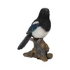 Uvia Mini Magpie 10x4x9.5cm Doll Figurine Figurine Animal Garden Decoration
