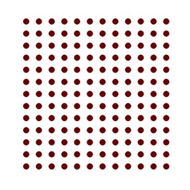 All Velvet Dot Bindi Tattoo Stickers Adhesive Body Jewelry Multi Size Indian Daily Use Forehead Bindi Round Dot Tikka Kumkum Women Premium Bindi Art Sticker (maroon, 6mm)