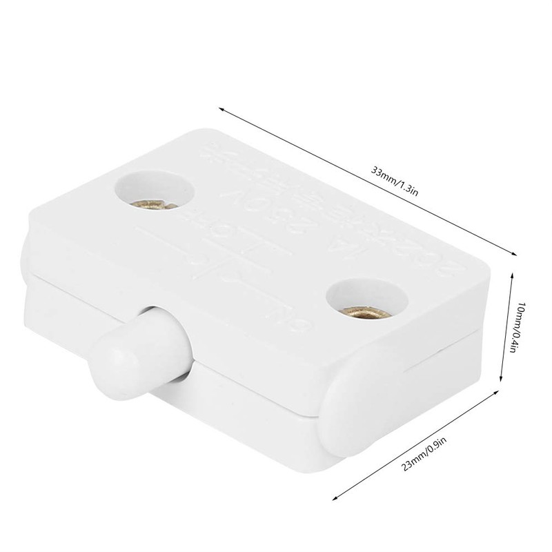 ANKROYU 2PCS Light Control Switch, Self Holding Pushbutton, Automatic Reset