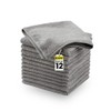 Zuvo Microfibre Cloth For Car(12-Pack)- Ultra Soft, Scratch Free, Highly