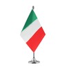 Italy Desk Flag Italian Small Mini Table Flags Decorations(Italy)