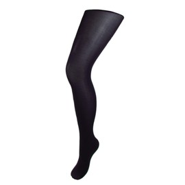 Silver Legs 40 Denier Semi-Opaque Tights - Black - One Size