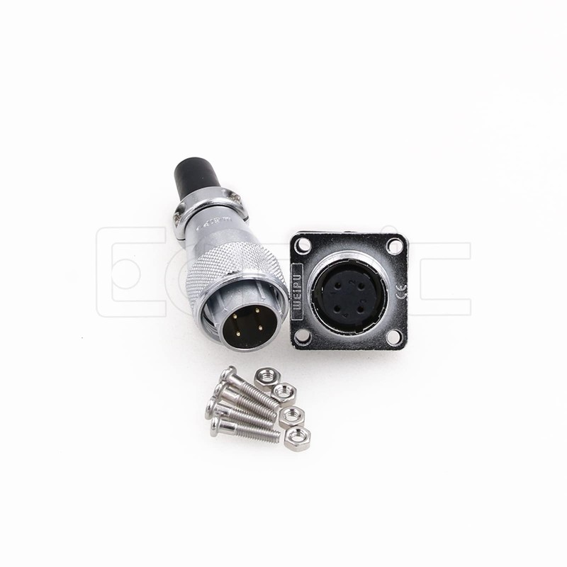 Eonvic WS16 4 Pin Aviation Connector Waterproof Plug Male Female