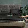 Luofanfei Fitted Sheet 160 x 200 cm, Black, Box Spring
