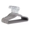 Cohesion Set De Ganchos Infantil Con Terciopelo Color Gris 25