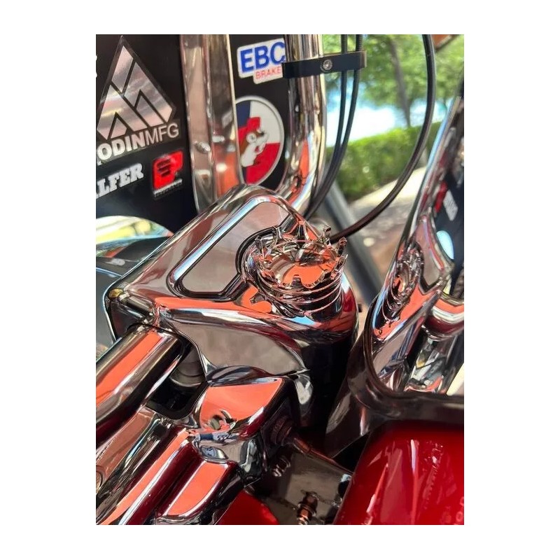 Marlin's Genuine Accessories Fork Lock Key Cover 4 ALL Harley