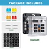 MAEZOE 6 Way 12V Fuse Box with LED Indicator, Heavy
