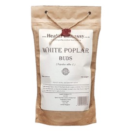 Health-Embassy White Poplar Buds | Populus Alba L | Herbal Tea (50g)