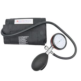 Medimetrics Baumanómetro Aneroide Integral Brazo Tipo Palma Con Estuche 5762-C6V1 Color Negro