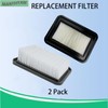 2 Pack Replacement Filter for Makita VC4210 Filter W107418351, Milwaukee