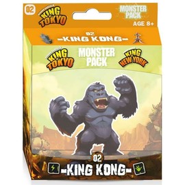King of Tokyo 2 Monster Pack French Version: King Kong + Cybertooth + 1 Blumie Bottle Opener (KK + Cybertooth)