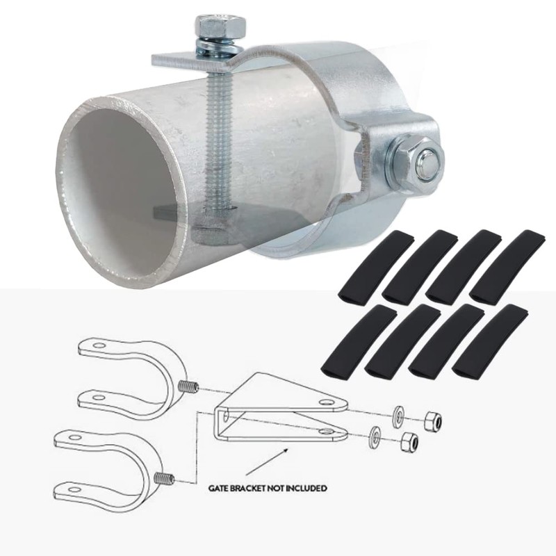 scottchen PRO Tube Gate Bracket Fits 1.6" to 2" Pipe,