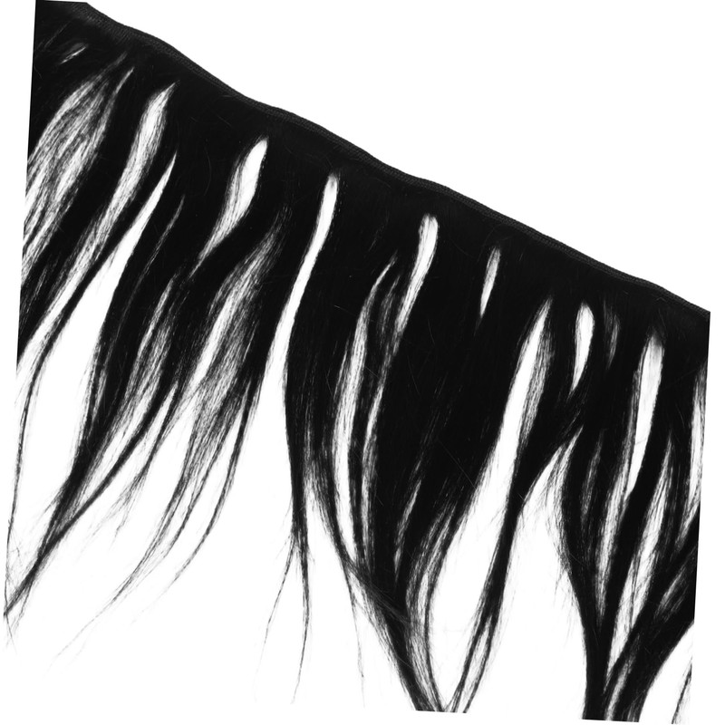 Baluue Real Human Hair Wig Bundle Long Straight Hair Extensions