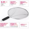 Mueller Austria Large Stainless Steel Splatter Screen for Frying Pan