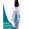 OCXMME OCXXMME Adjustable Easeful Cross Back Aprons for Women Floral