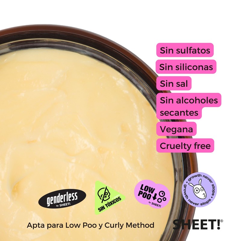 SHEET - Crema capilar de tratamiento intensiva antiquiebre Carrot Hair