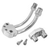 Tektall A/C Compressor Curved Manifold w/Adapter Fitting Compatible with Sanden