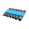 14pc Nut Driver Socket Set Metric + Imperial Sizes 5mm