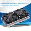 Thermoelectric Refrigeration Cooling System 2‑Core Semiconductor Cooler Air Conditioning DC12V