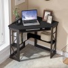 Vecelo Home Office Table Corner Desk Laptop Computer Table Keyboard