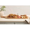Kate and Laurel Staven Transitional Capsule Serving Board; 30 x