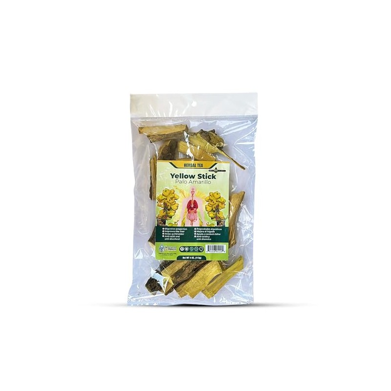 Natural De Mexico Palo Amarillo 4 onzas Te Tea 4