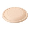 World Centric Compostable Unbleached Plant Fiber Lid for 24 and