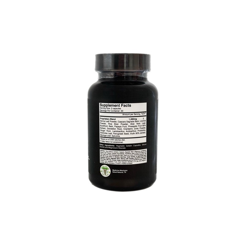 Medicina Mexicana Detox (60 Cápsulas)