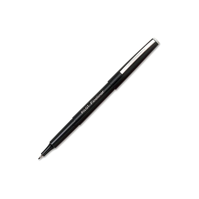 Pilot 902991 Fineliner Felt Pen Fine Point Black Ink (11002)
