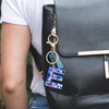 Fmeida Initial Letter Keychains for Women Cute Butterfly Key Chain