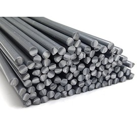 Plastic Welding Wire PVC-U Hard 3 mm Round Grey 25 Rods