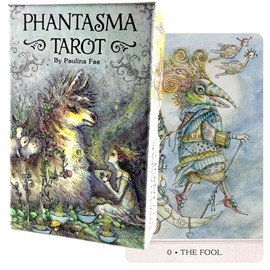 Tarot Cards, 78 Cards, Tarot Divination Telling, Fantasma Tarot, Japanese Instruction Manual Included (English Language Not Guaranteed)
