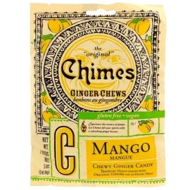 Ginger Chimes All The Original GINGER MANGO CHEWS 5 oz Bag
