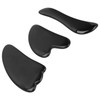 Professional Obsidian Face Massage Gua Sha Tool Portable Body Therapy