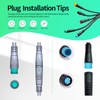 Ebike Extension Cable 2/3/4/5/6 Pin Waterproof Plug Female to Male