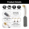 KEQAR 4 Carbon Brushes for Motor Replacement Parts Power Tools