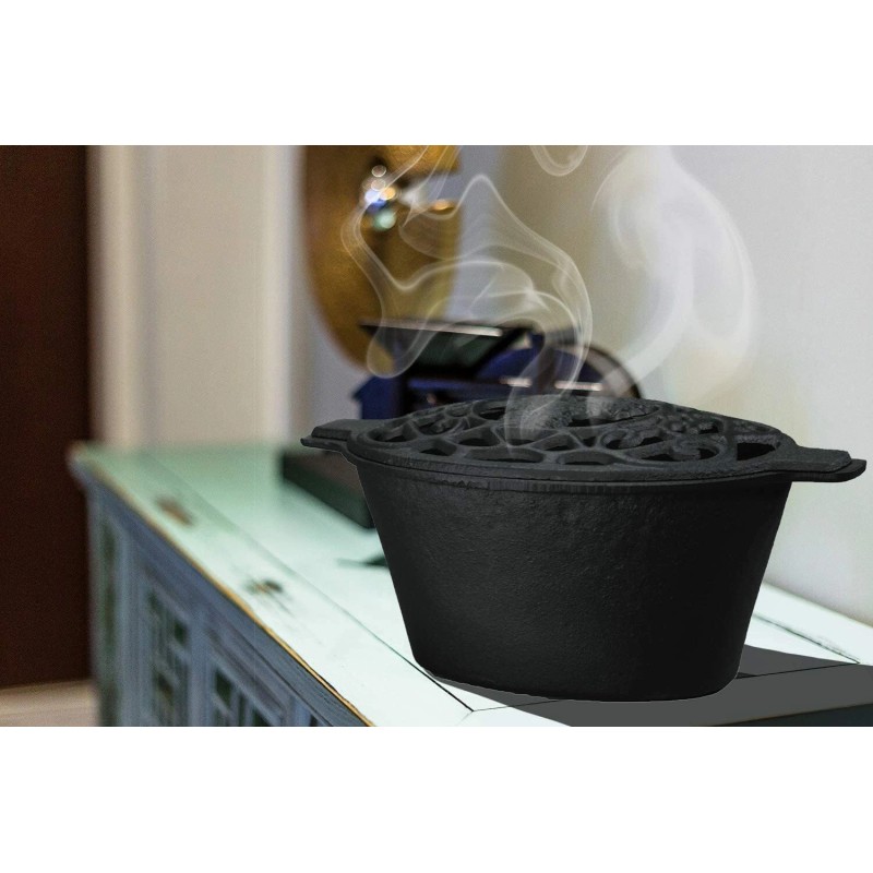 Fire Beauty Cast Iron Chicken Steamer – Add Moisture &