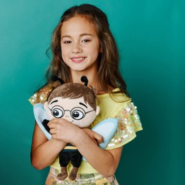 MISS NELLA Soft Toys - Lovable Mr Bee Soft Toy for Toddlers and Children of All Ages | Adorably Soft Stuffed Animal Cuddly Toy with Friendly Face | 36cm x 20cm